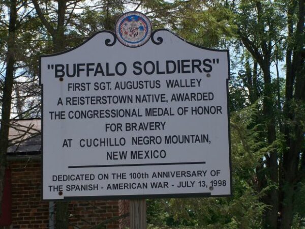 “BUFFALO SOLDIERS” WAR MEMORIAL MARKER
