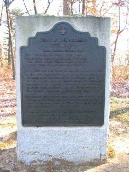 FIFTH CORPS ARMY OF THE POTOMAC WAR MEMORIAL
