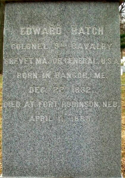 EDWARD HATCH WAR MEMORIAL STONE A