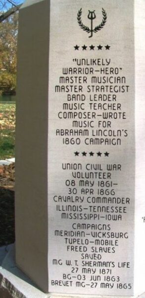 BG BENJAMIN H. GRIERSON MEMORIAL STONE B