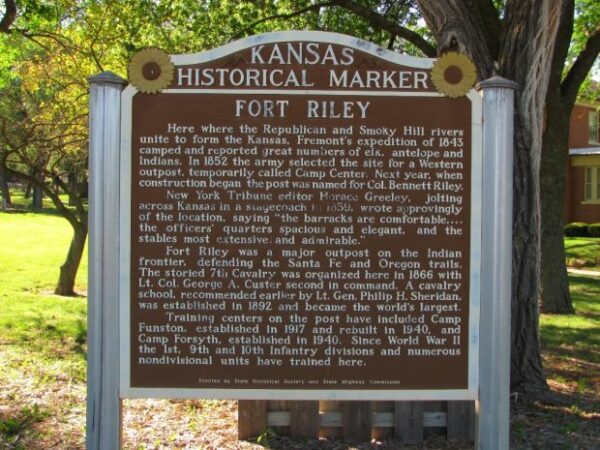 FORT RILEY MEMORIAL MARKER