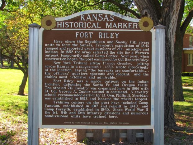 FORT RILEY MEMORIAL MARKER