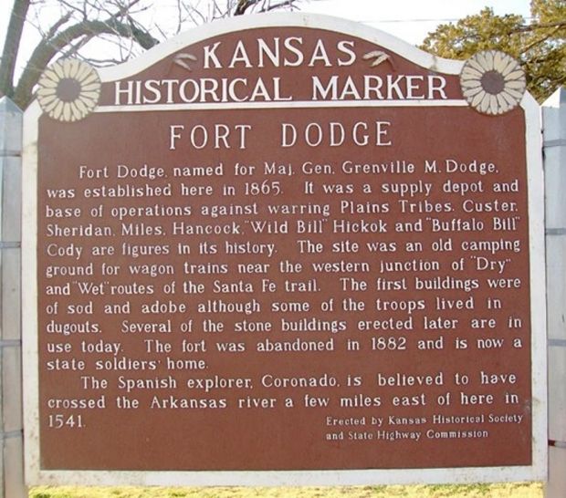 FORT DODGE MEMORIAL MARKER