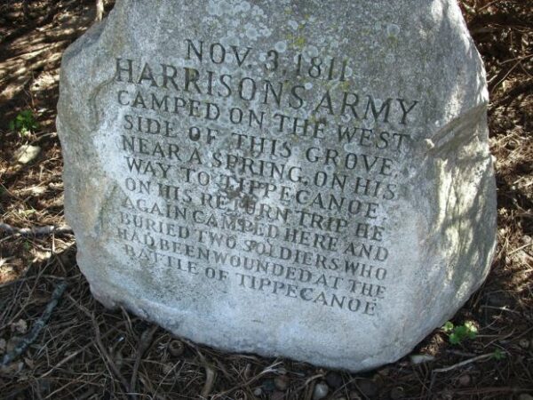 NOV. 3, 1811 HARRISON’S ARMY MEMORIAL