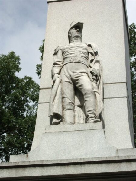 TIPPECANOE BATTLEFIELD MEMORIAL STATUE