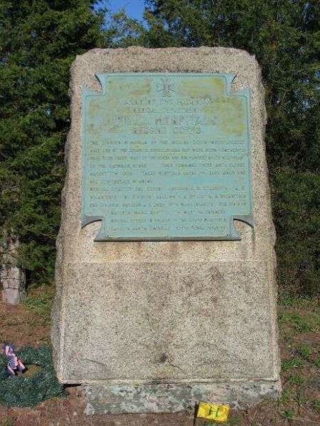FIELD HOSPITALS SECOND CORPS WAR MEMORIAL