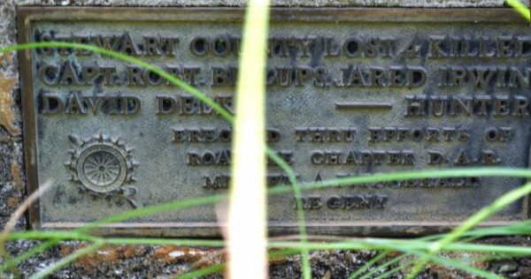 BATTLE OF SHEPHERD’S PLANTATION WAR MEMORIAL PLAQUE B