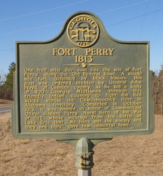 FORT PERRY WAR MEMORIAL MARKER