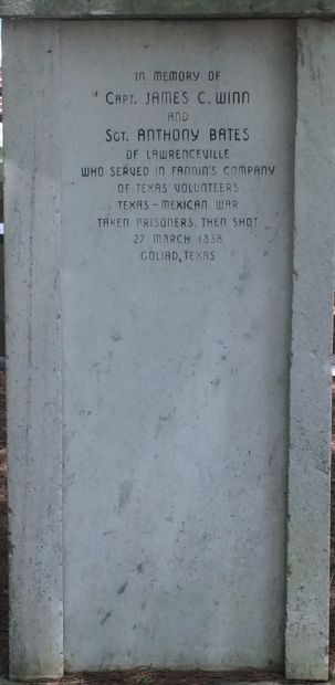 BATTLE AT SHEPHERD’S PLANTATION FALLEN MEMORIAL STONE B