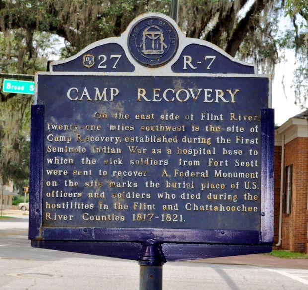 CAMP RECOVERY WAR MEMORIAL MARKER