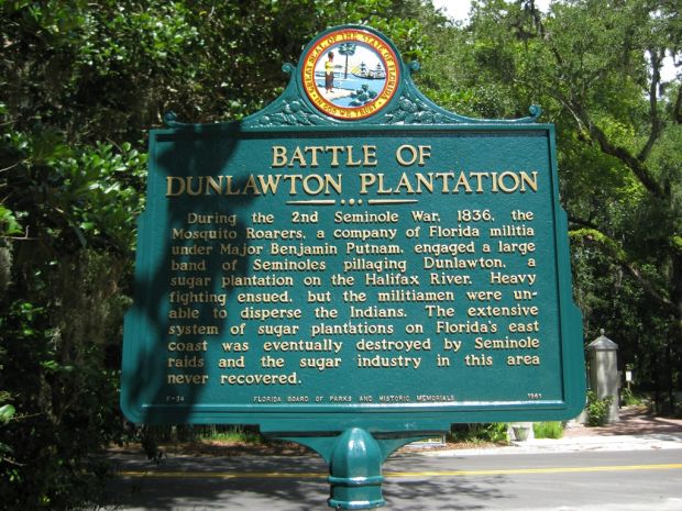 BATTLE OF DUNLAWTON PLANTATION MEMORIAL MARKER