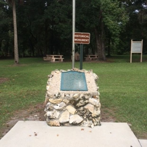 THE BATTLE OF WAHOO SWAMP MEMORIAL