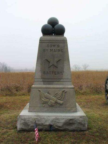 DOW’S 6TH MAINE BATTERY WAR MEMORIAL