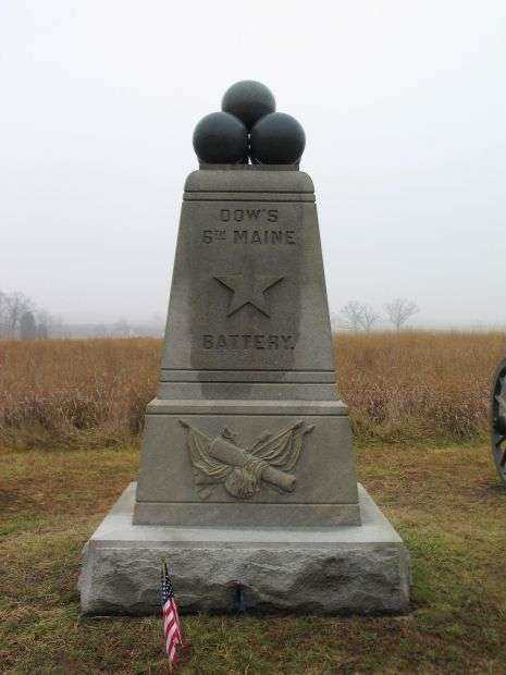 DOW’S 6TH MAINE BATTERY WAR MEMORIAL