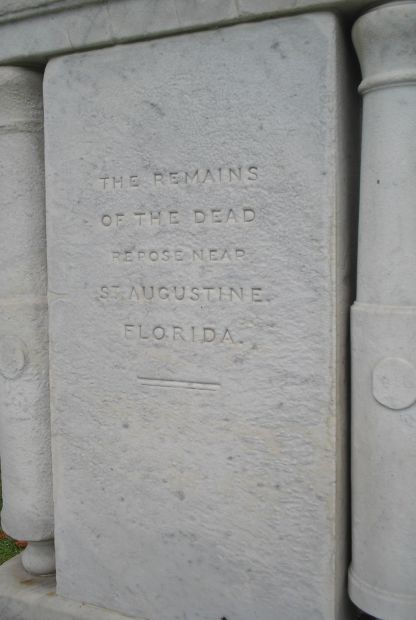 DADE AND HIS COMMAND WAR MEMORIAL STONE B