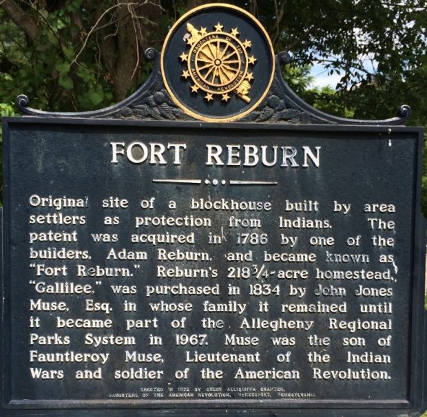 FORT REBURN MEMORIAL MARKER