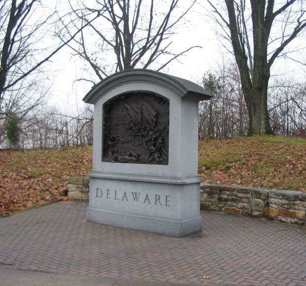 DELAWARE AT GETTYSBURG WAR MEMORIAL