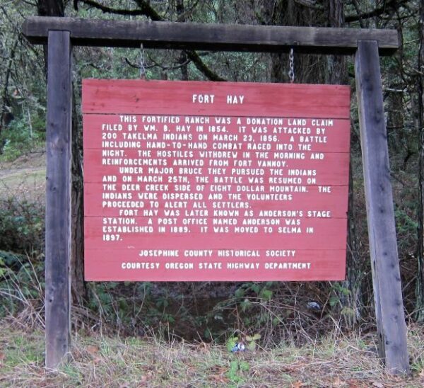 FORT HAY MEMORIAL MARKER