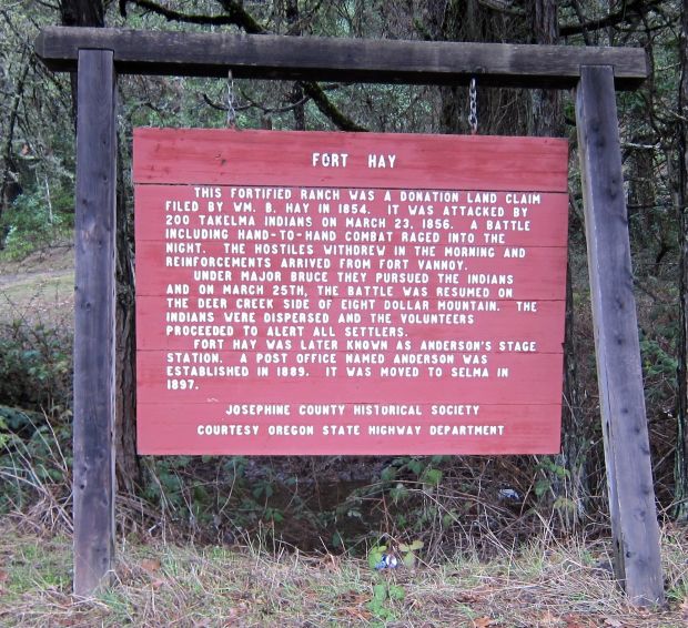 FORT HAY MEMORIAL MARKER