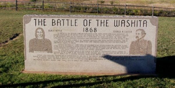 THE BATTLE OF THE WASHITA MEMORIAL