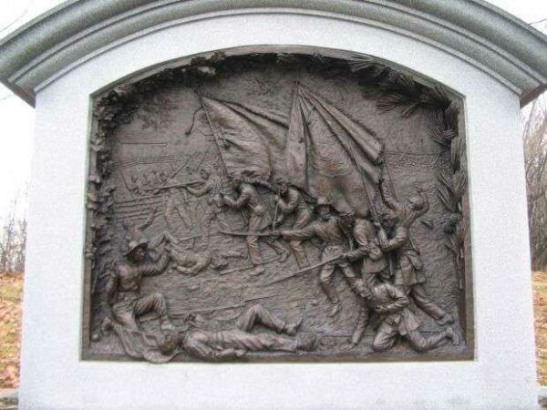 DELAWARE AT GETTYSBURG WAR MEMORIAL PLAQUE