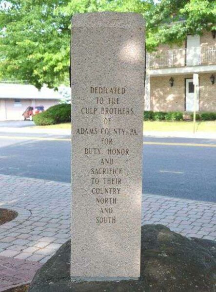 CULP BROTHERS WAR MEMORIAL