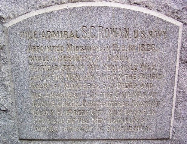 VICE ADMIRAL STEPHEN CLEGG ROWAN CANNON MEMORIAL STONE B