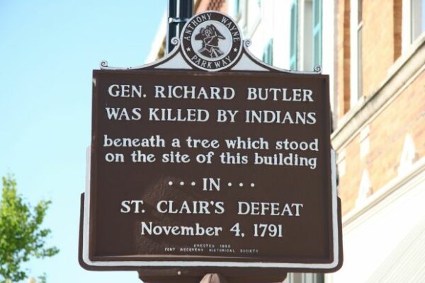 GEN. RICHARD BUTLER MEMORIAL MARKER