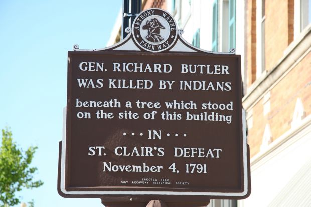 GEN. RICHARD BUTLER MEMORIAL MARKER