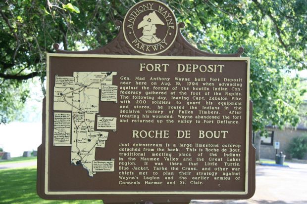 FORT DEPOSIT MEMORIAL MARKER