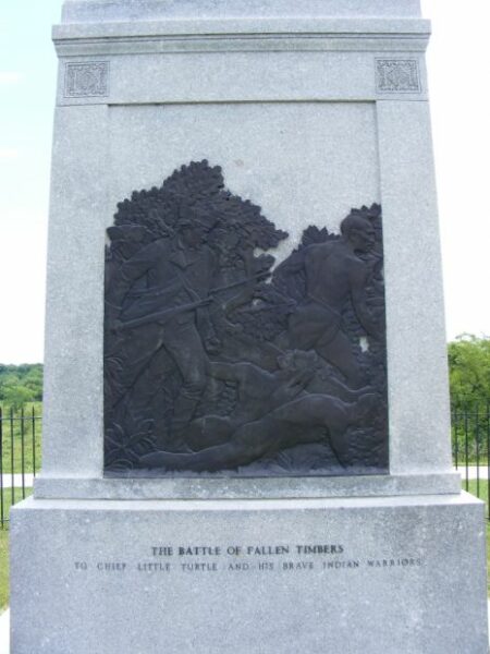 FALLEN TIMBERS BATTLE MONUMENT SIDE B