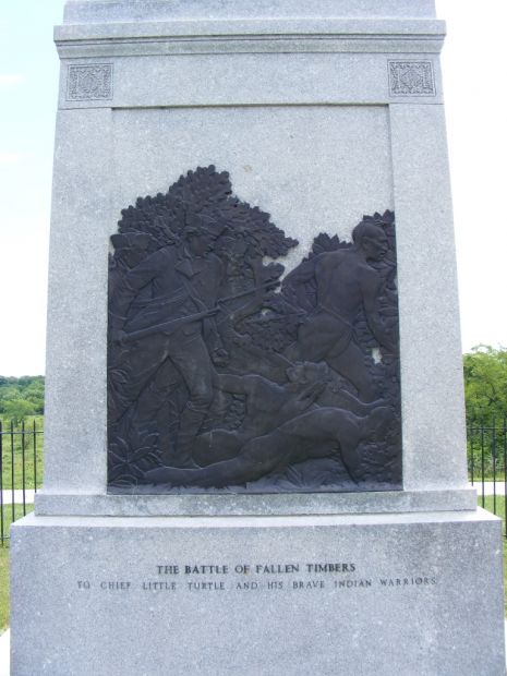FALLEN TIMBERS BATTLE MONUMENT SIDE B