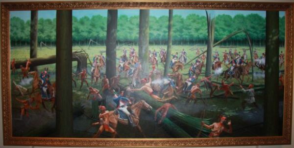 BATTLE OF FALLEN TIMBERS MEMORIAL ART