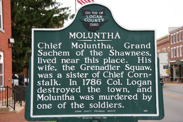 MOLUNTHA MEMORIAL MARKER