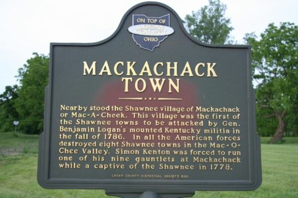 MACKACHACK TOWN MEMORIAL MARKER