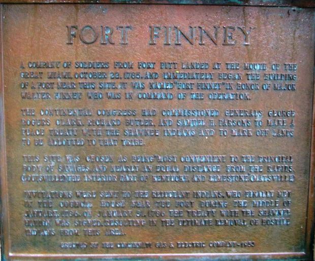 FORT FINNEY MEMORIAL PLAQUE