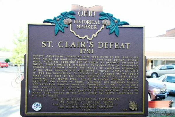 ST. CLAIRS DEFEAT MEMORIAL MARKER