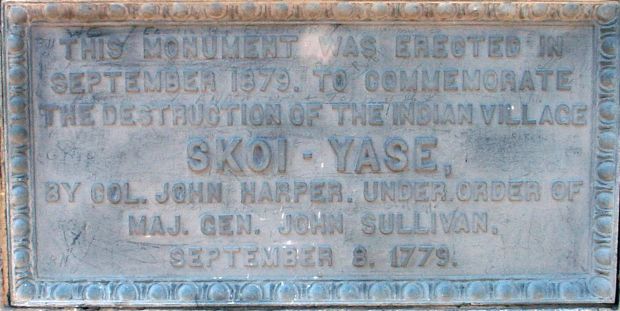 SKOI-YASE WAR MEMORIAL PLAQUE