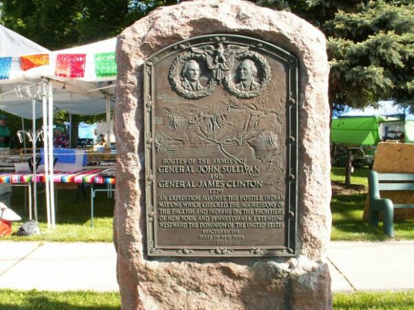 WATERLOO ROUTES OF THE ARMIES OF GENERAL JOHN SULLIVAN AND GENERAL JAMES CLINTON MEMORIAL