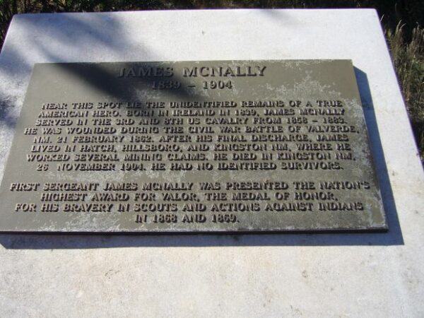 JAMES MCNALLY MEDAL OF HONOR WAR MEMORIAL