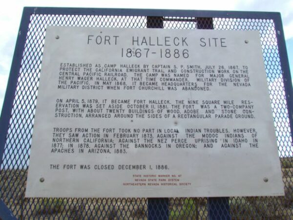 FORT HALLECK SITE MEMORIAL PLAQUE