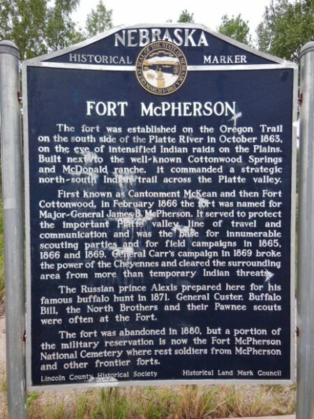 FORT MCPHERSON MEMORIAL MARKER
