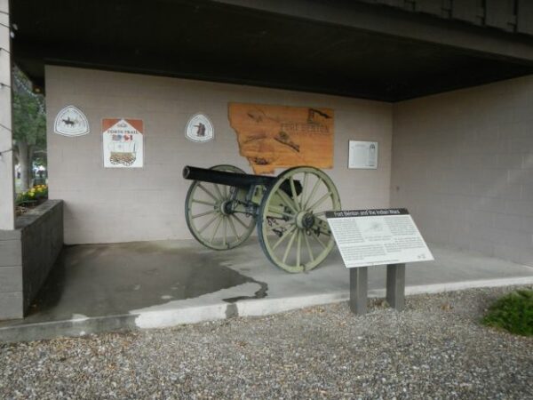 FORT BENTON AND THE INDIAN WARS MEMORIAL CANNON