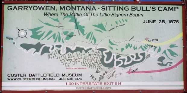 GARRYOWEN, MONTANA-SITTING BULL’S CAMP MEMORIAL PANEL