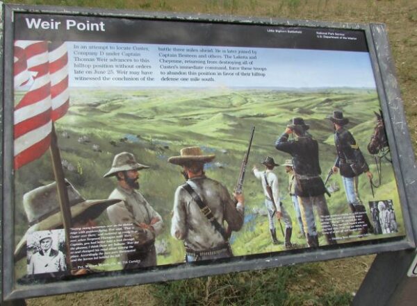 WEIR POINT LITTLE BIGHORN MEMORIAL PANEL