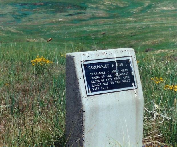 COMPANIES F AND I MEMORIAL PLAQUE