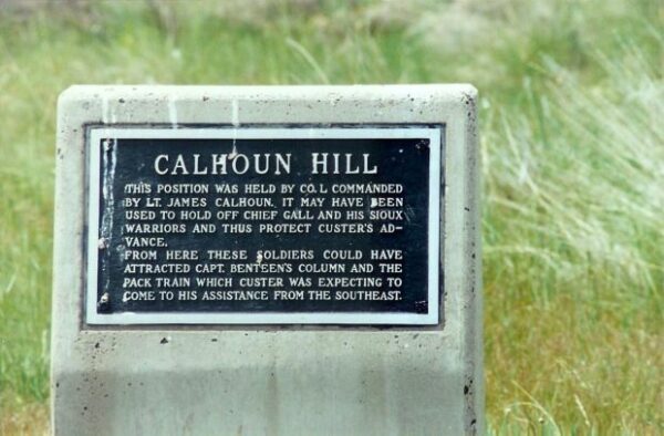 CALHOUN HILL MEMORIAL PLAQUE