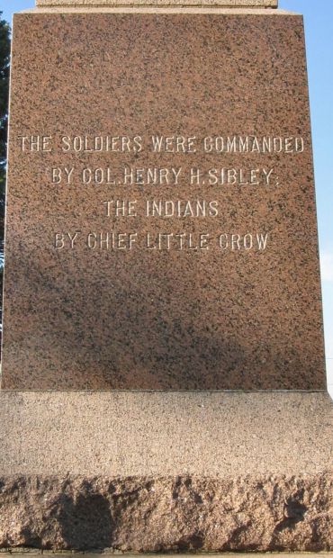 WOODLAKE BATTLEFIELD STATE MEMORIAL STONE C