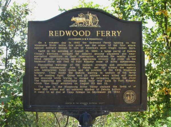 REDWOOD FERRY MEMORIAL MARKER