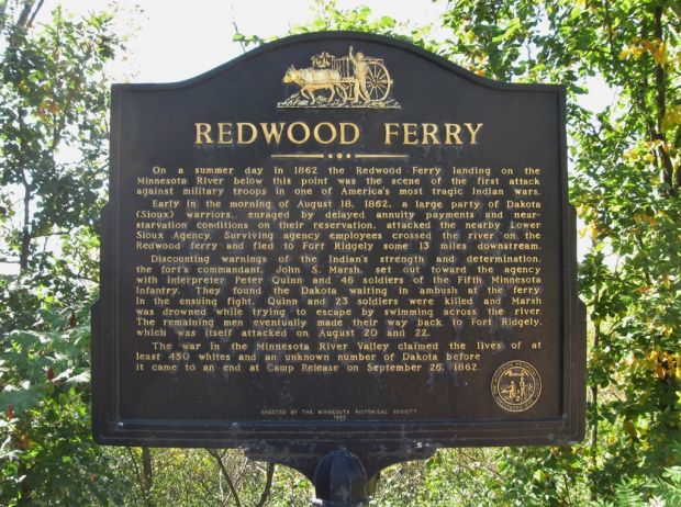 REDWOOD FERRY MEMORIAL MARKER